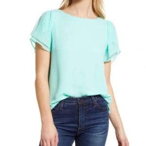 Vince Camuto Tulip Sleeve Blouse - XXL